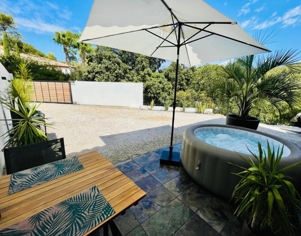 Villa Les Oliviers Spa Privatif Bandol Exteriör bild